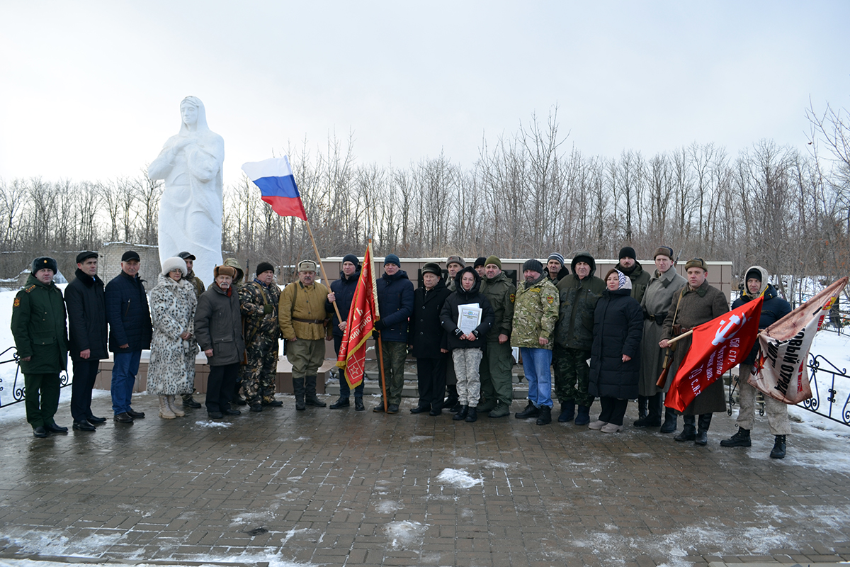 18 декабря 2024 года состоялось перезахоронение бойцов РККА.